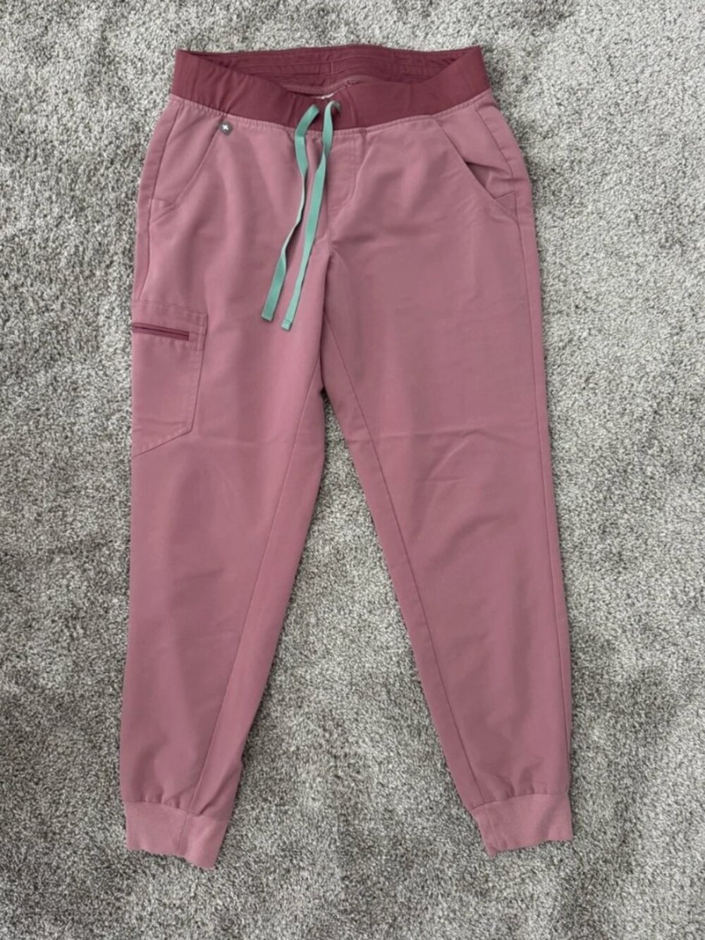 FIGS Mauve/Dusty Rose Pink Zamora Joggers